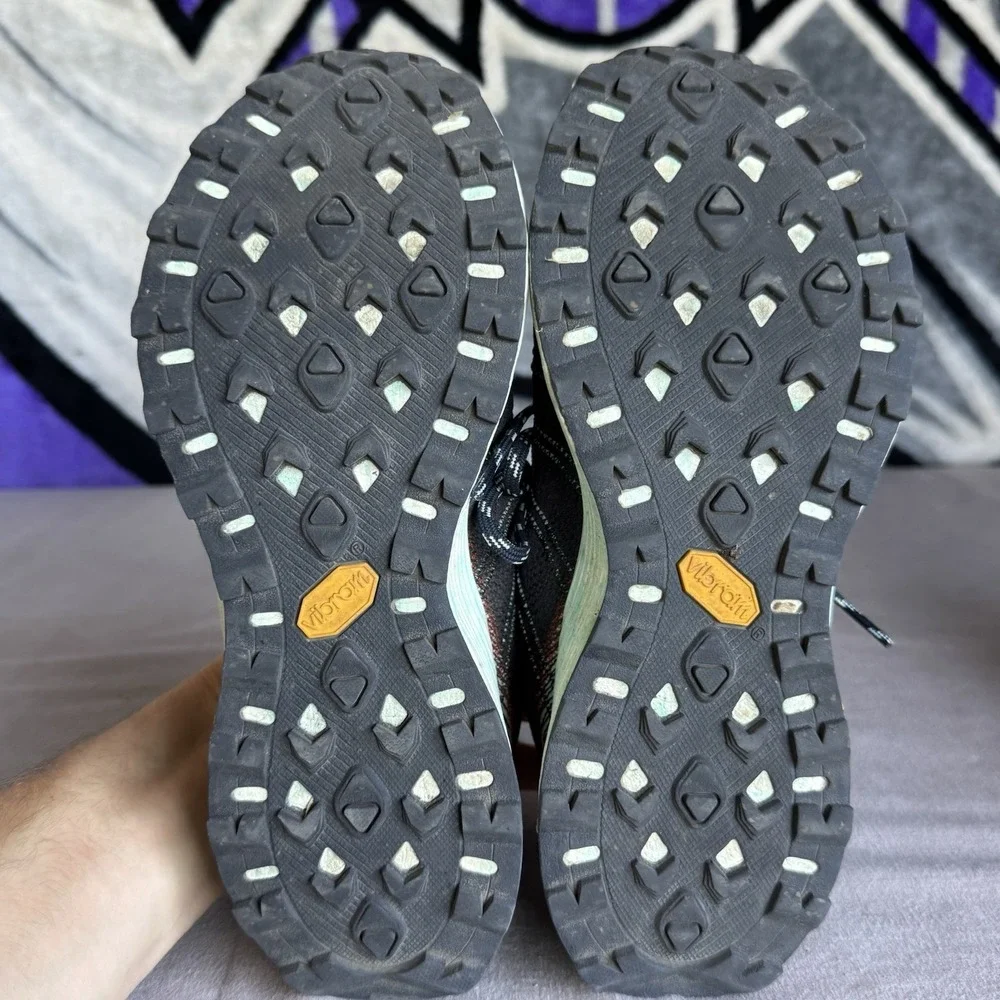 Size 8 - Merrell MOAB Flight Womens Vibram Mesh Hiking‎ Shoe J066816 Navy Blue
